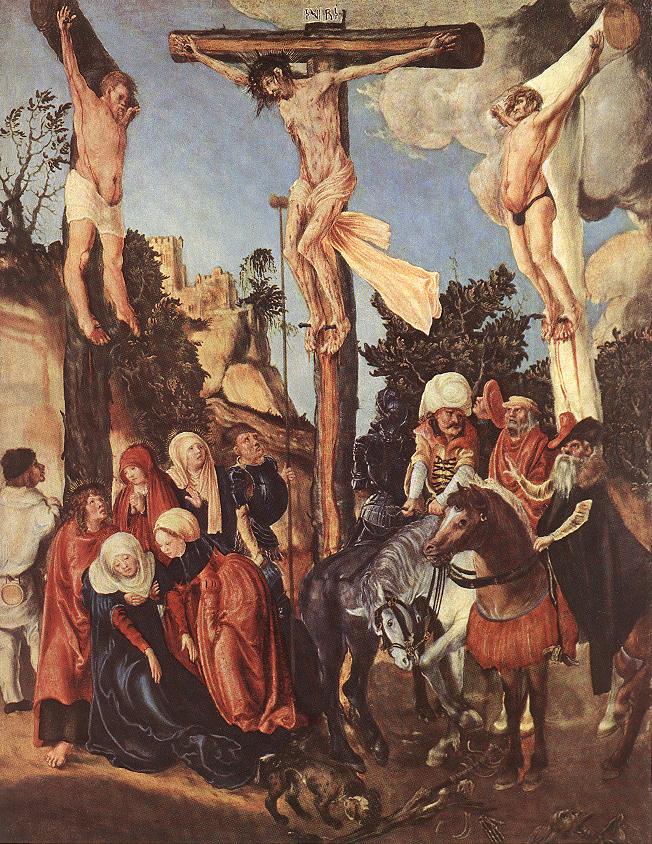 CRANACH, Lucas the Elder The Crucifixion fdg